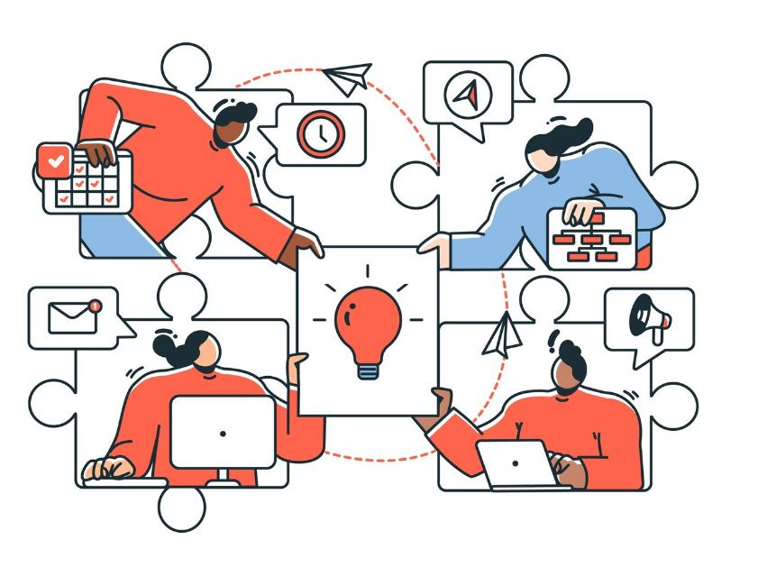 coordinamento e brainstorming